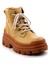 Tan Hakiki Deri Kadın Bot & Bootie CAT0111122103 3