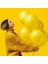 25 Adet Parlak Metalik Sarı Balon Helyum Gazı Uyumludur Vıp 25 Pcs Shıny Metallıc Yellow Balloon 1