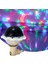 Buffer® Kristal Gökyüzü Modlu Yıldızlı Hareketli 360 Derece Dönen Kristal LED Ampül 1