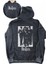Unisex The Beatles Sırt Baskılı Kapüşonlu Yıkamalı Sweatshirt, Oversize Rock Band Baskılı Hoodie 1