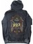 Unisex Slayer Rock Band Sırt Baskılı Kapüşonlu Yıkamalı Sweatshirt, Oversize Baskılı Retro Hoodie 3
