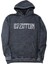 Unisex LED Zeppelin Sırt Baskılı Kapüşonlu Yıkamalı Sweatshirt, Oversize Rock Band Baskılı Hoodie 2