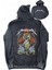 Unisex Rock Band Sırt Baskılı Kapüşonlu Yıkamalı Sweatshirt, Oversize Metallica Baskılı Hoodie 1