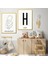 Bebek Çizim & Baş Harfi 1 Ikili Çerçeve ve Poster Seti - HA1013 2