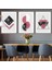 Geometrik Çizgiler 2 Üçlü Çerçeve ve Poster Seti - C1007 4