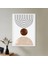 Kahve Tonlu Daireler 2 Çerçeve ve Poster - C1083 4
