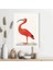 Flamingo 4 Çerçeve ve Poster - H1074 1