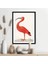 Flamingo 4 Çerçeve ve Poster - H1074 5