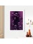 Mor Baloncuklar Çerçeve ve Poster - B1134 1