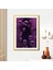 Mor Baloncuklar Çerçeve ve Poster - B1134 2