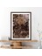 Kahverengi Kristal Doku 1 Çerçeve ve Poster - DK1017 2