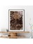 Kahverengi Kristal Doku 1 Çerçeve ve Poster - DK1017 4