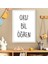 Oku - Bil - Öğren 1 Çerçeve ve Poster - HA1047 2