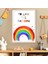 Gökkuşağı 1 Çerçeve ve Poster - HA1040 1