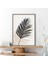 Füme & Bej Yapraklar 1 Çerçeve ve Poster - C1086 4
