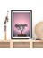Pembe Gökyüzü ve Ağaç 2 Çerçeve ve Poster - DO1095 5