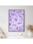 Mor Güller 2 Çerçeve ve Poster - B1143 4