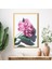 Pembe Şakayık 8 Çerçeve ve Poster - B1201 2