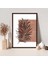 Çizgisel Yapraklar 4 Çerçeve ve Poster - C1235 4