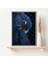 Lacivert Kuş 1 Çerçeve ve Poster - H1025 4