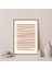 Bej Tonlarda Geometrik Çizgiler 3 Çerçeve ve Poster - C1090 2
