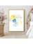 Geometrik Desenli Bitki 1 Çerçeve ve Poster - B1097 1