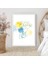 Geometrik Desenli Bitki 1 Çerçeve ve Poster - B1097 2