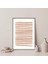 Bej Tonlarda Geometrik Çizgiler 3 Çerçeve ve Poster - C1090 5