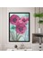 Pembe Suluboya Çiçek 2 Çerçeve ve Poster - B1173 1