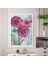 Pembe Suluboya Çiçek 2 Çerçeve ve Poster - B1173 2