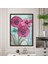 Pembe Suluboya Çiçek 2 Çerçeve ve Poster - B1173 3