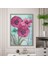 Pembe Suluboya Çiçek 2 Çerçeve ve Poster - B1173 4