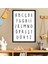 Alfabe 2 Çerçeve ve Poster - HA1037 1