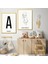 Bebek Çizim & Baş Harfi 2 Ikili Çerçeve ve Poster Seti - HA1014 1