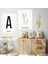 Bebek Çizim & Baş Harfi 2 Ikili Çerçeve ve Poster Seti - HA1014 2