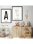 Bebek Çizim & Baş Harfi 2 Ikili Çerçeve ve Poster Seti - HA1014 4