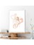 Soft Tonlarda Kadın 3 Çerçeve ve Poster - C1227 1
