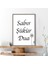 Sabır - Şükür - Dua 1 Çerçeve ve Poster - DN1043 5