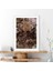 Kahverengi Kristal Doku 1 Çerçeve ve Poster - DK1017 3