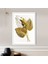 Gold Metal Yaprak 1 Çerçeve ve Poster - G1010 2