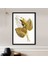Gold Metal Yaprak 1 Çerçeve ve Poster - G1010 3