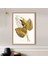 Gold Metal Yaprak 1 Çerçeve ve Poster - G1010 5