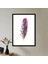 Pembe Kuş Tüyü 14 Çerçeve ve Poster - IL1119 3