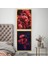Bordo Güller Ikili Çerçeve ve Poster Seti -B1006 3
