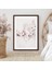 Pembe Bitkiler 2 Çerçeve ve Poster - B1159 3