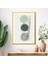 Sulu Boya Temalı Yeşil Tonlar 4 Çerçeve ve Poster - C1240 2