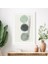 Sulu Boya Temalı Yeşil Tonlar 4 Çerçeve ve Poster - C1240 3