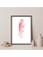 Pembe Kuş Tüyü 6 Çerçeve ve Poster - IL1118 4
