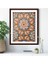 Turuncu - Yeşil Mozaik Tavan 1 Çerçeve ve Poster - M1055 1