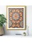 Turuncu - Yeşil Mozaik Tavan 1 Çerçeve ve Poster - M1055 3